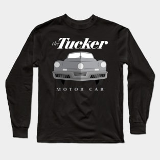 1948 Tucker Car Preston Tucker Grey Silver Long Sleeve T-Shirt